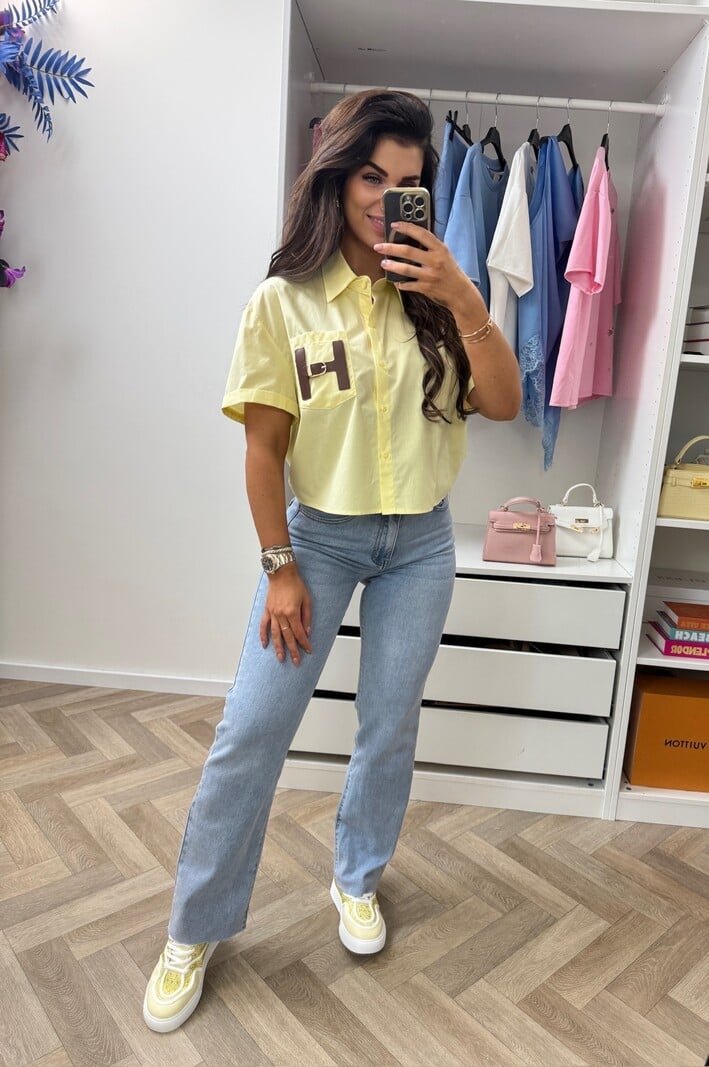 Blouse Nellie Yellow CY5529B