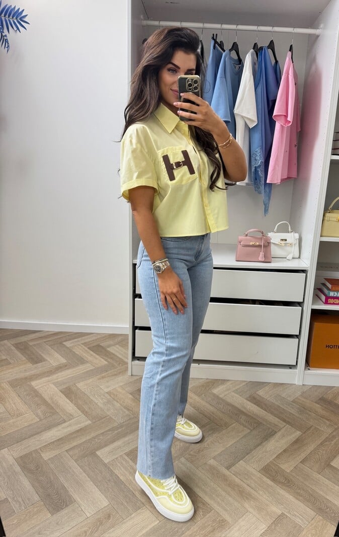 Blouse Nellie Yellow CY5529B