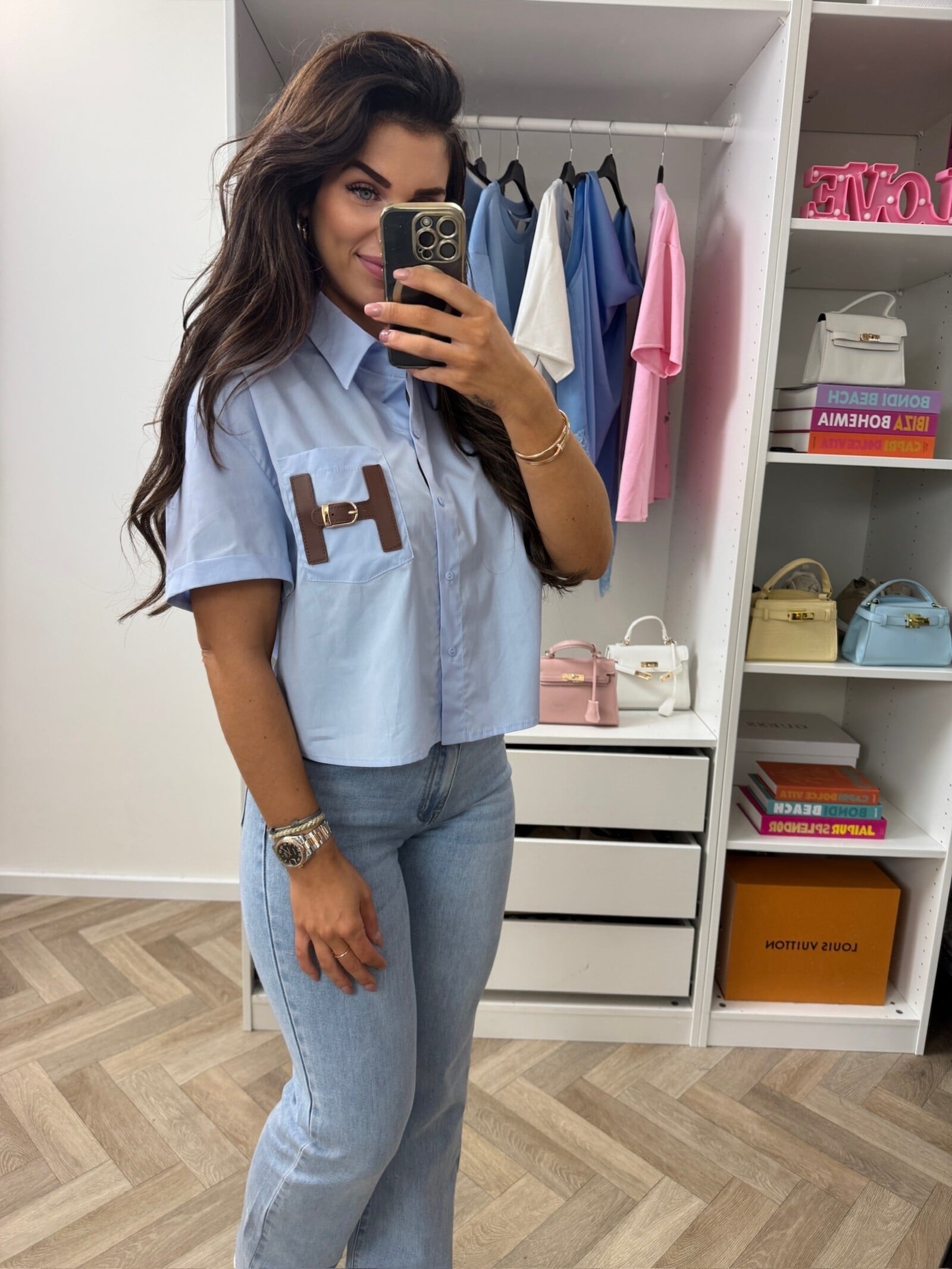 Blouse Nellie Light Blue CY5529B