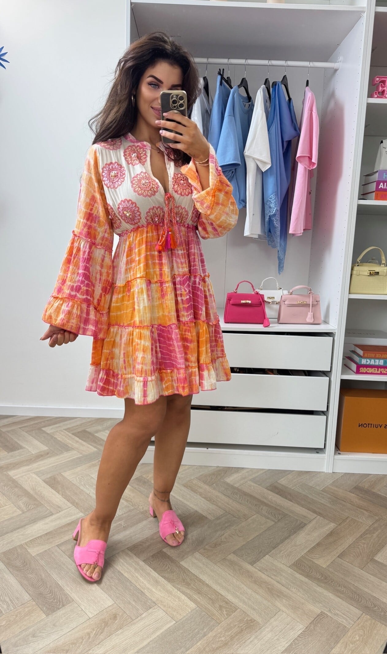 Dress Summer Luxury Style Multi PLK-8034