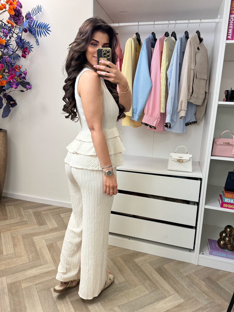 Set kiki ruffle 793 beige
