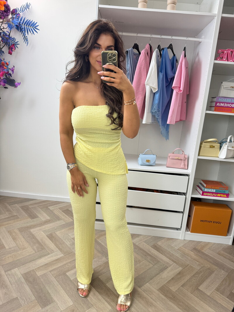 Set Jill off shoulder Yellow
