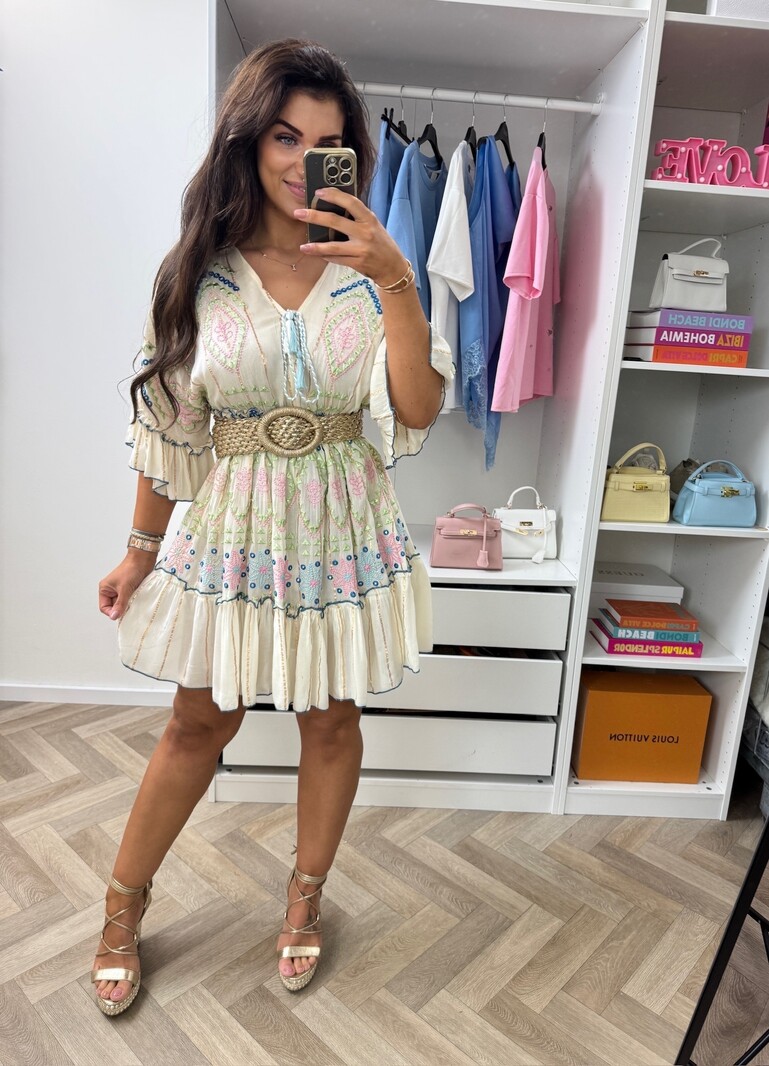 Ibiza Dress Olivia Mint 10112