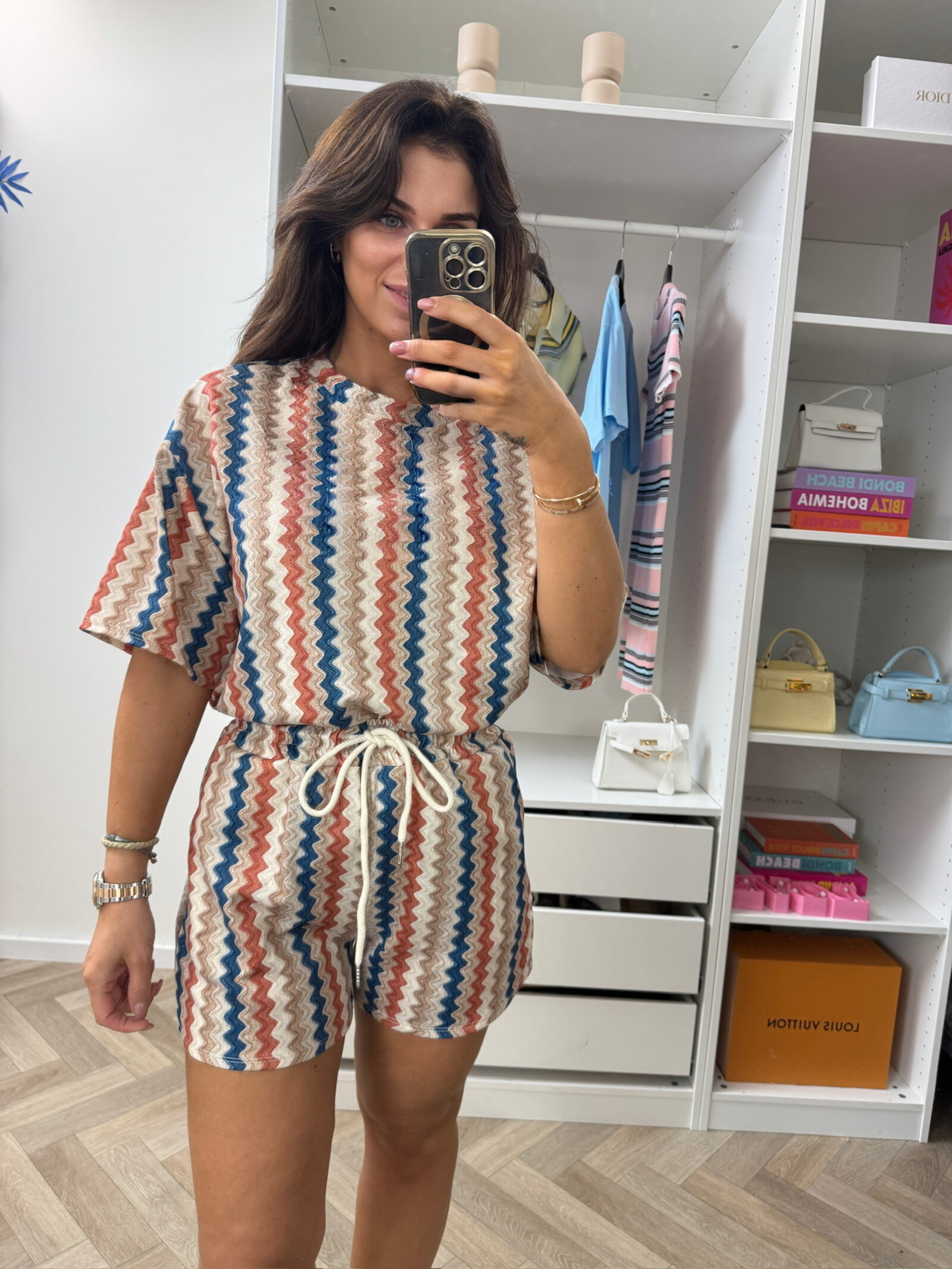 Set Zigzag Colors Beige
