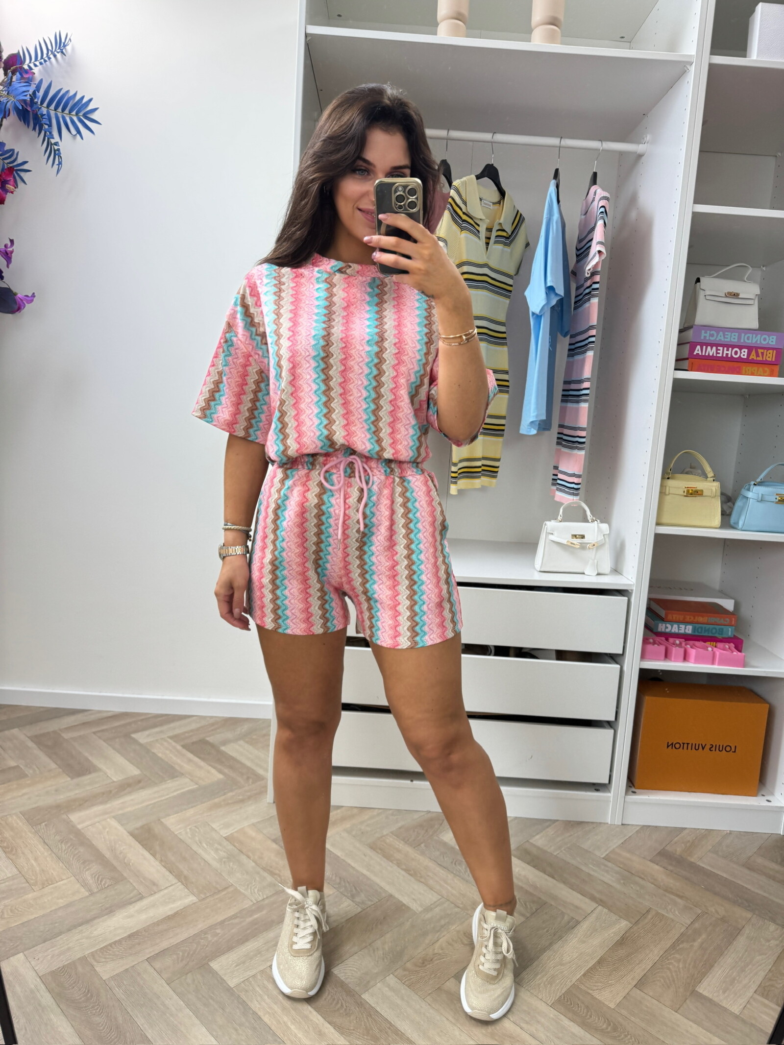 Set Zigzag Colors Rose