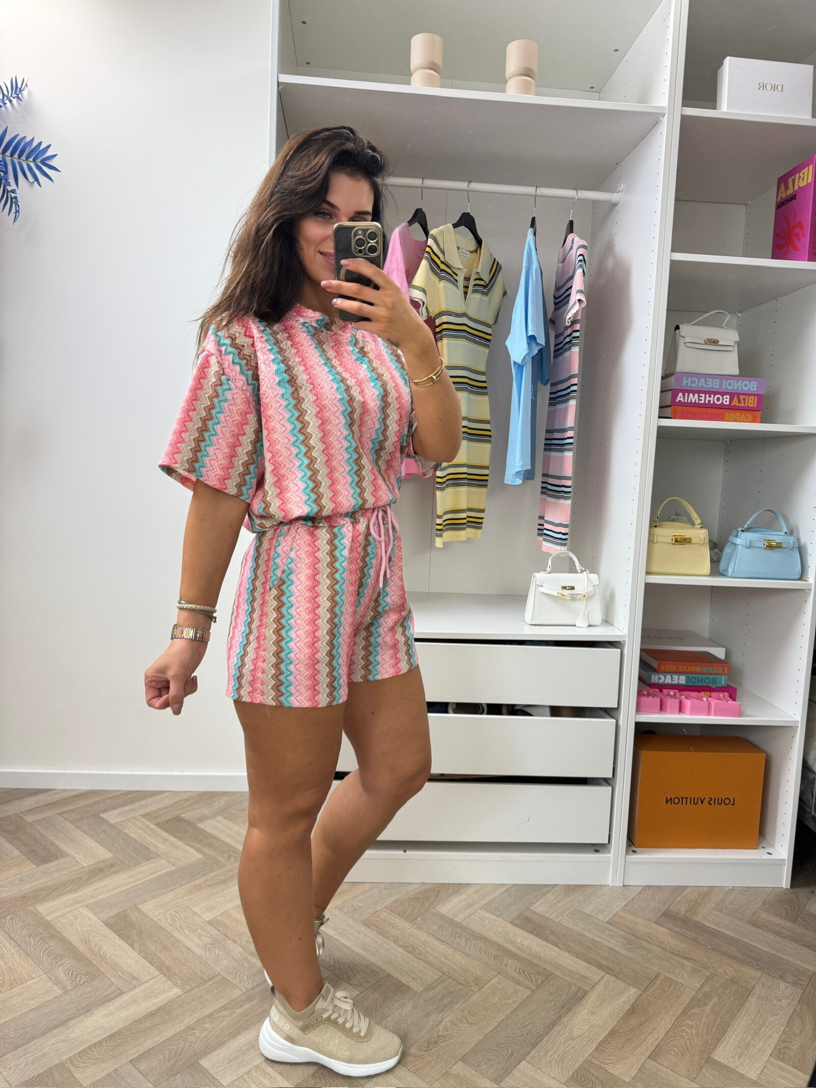 Set Zigzag Colors Rose