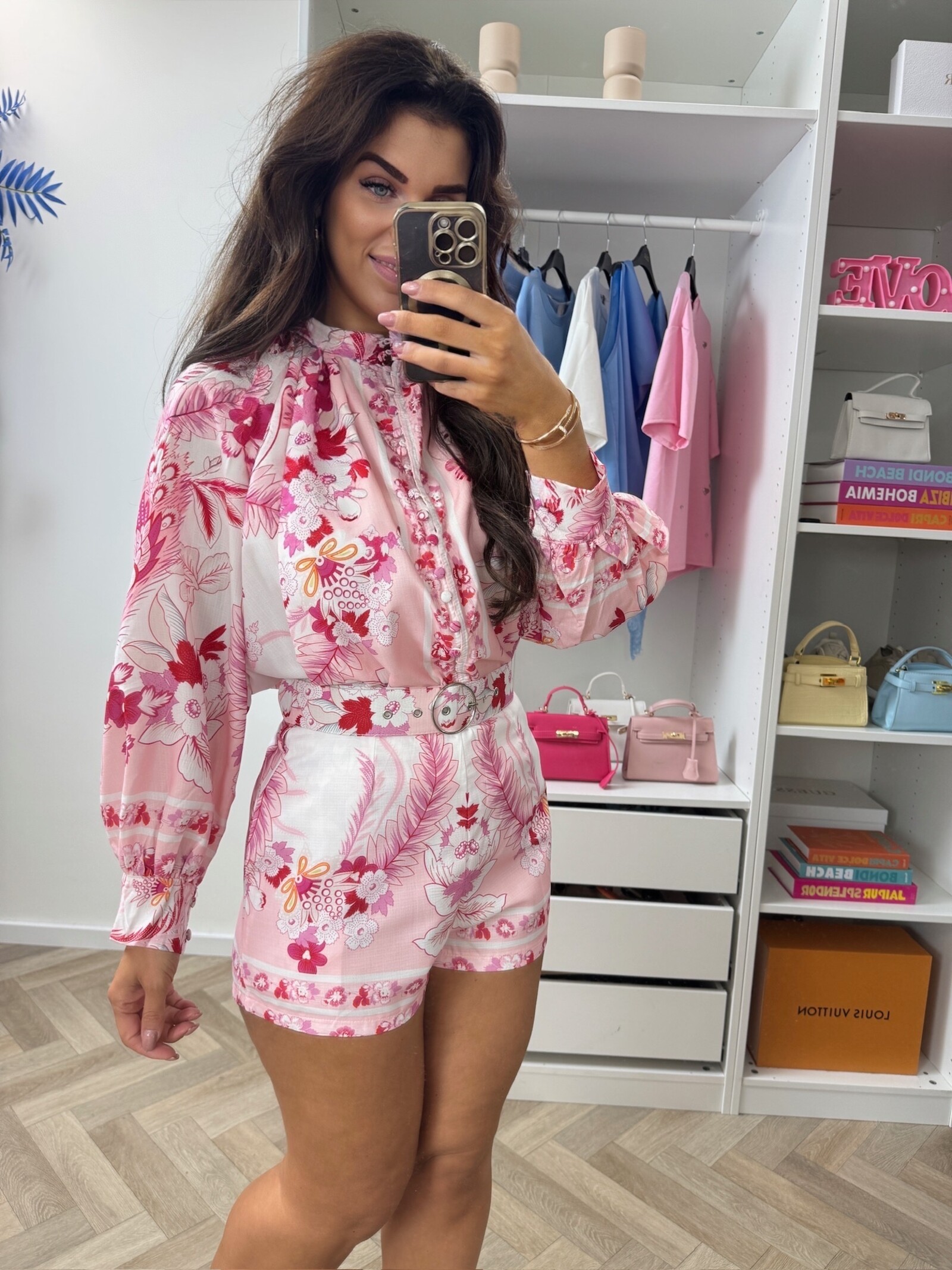 Set Tillie Print White 9490-E