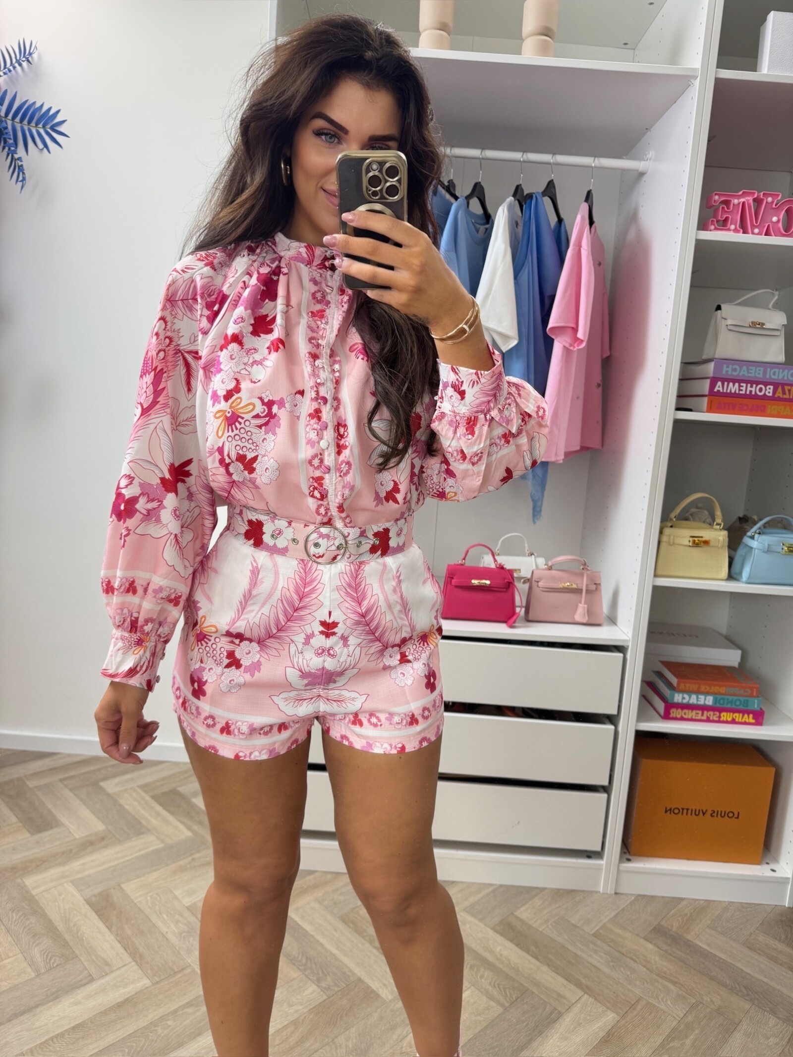 Set Tillie Print White 9490-E