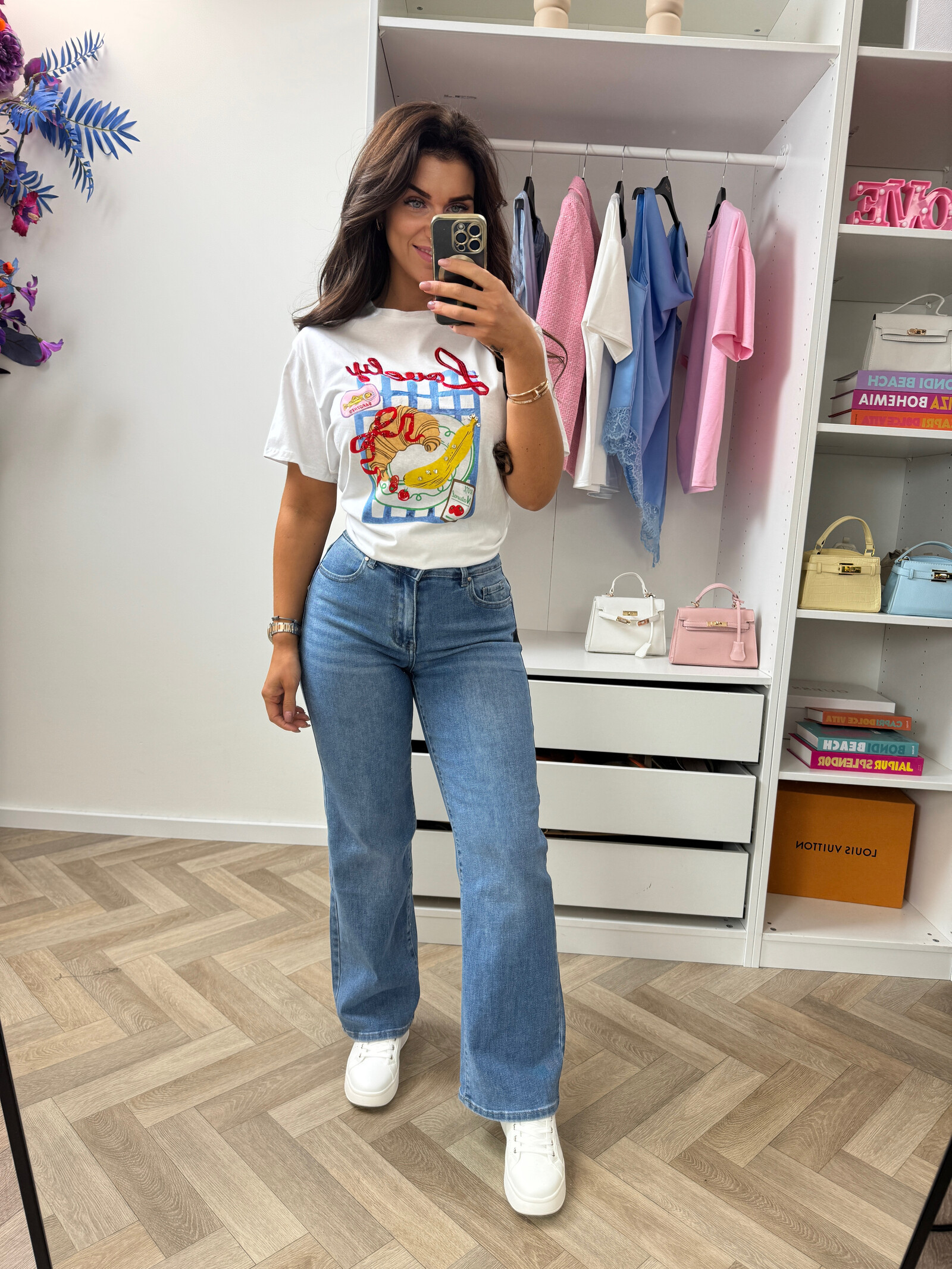 T-shirt Lovely G65977 White