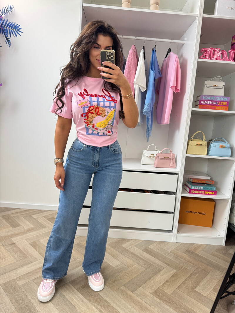 T-shirt Lovely G65977 Pink
