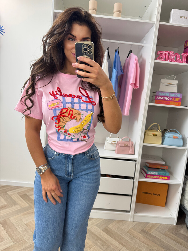 T-shirt Lovely G65977 Pink