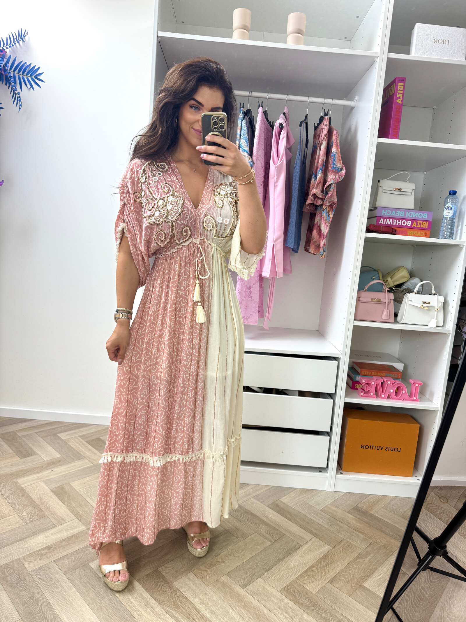 Long Dress Gisella Pink 2170