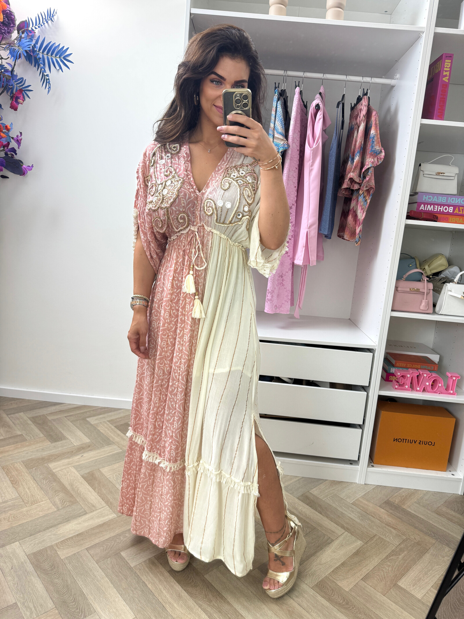 Long Dress Gisella Pink 2170