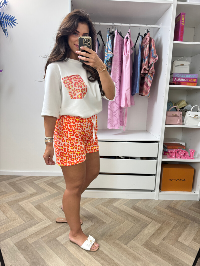 Set Leopard Orange