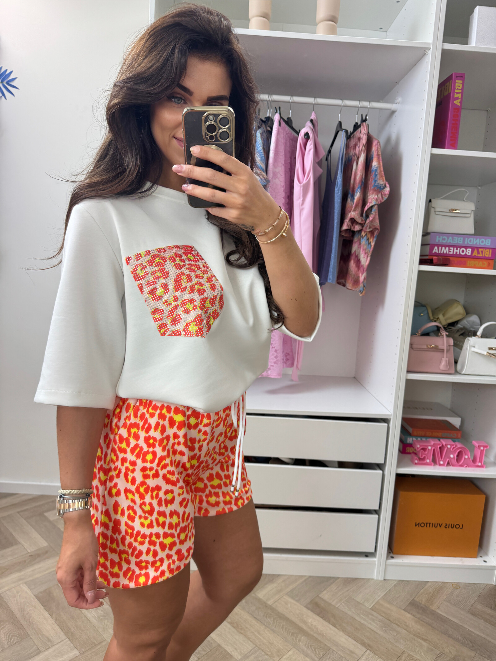 Set Leopard Orange