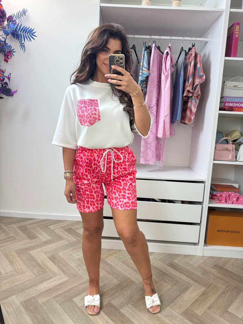 Set Leopard Pink