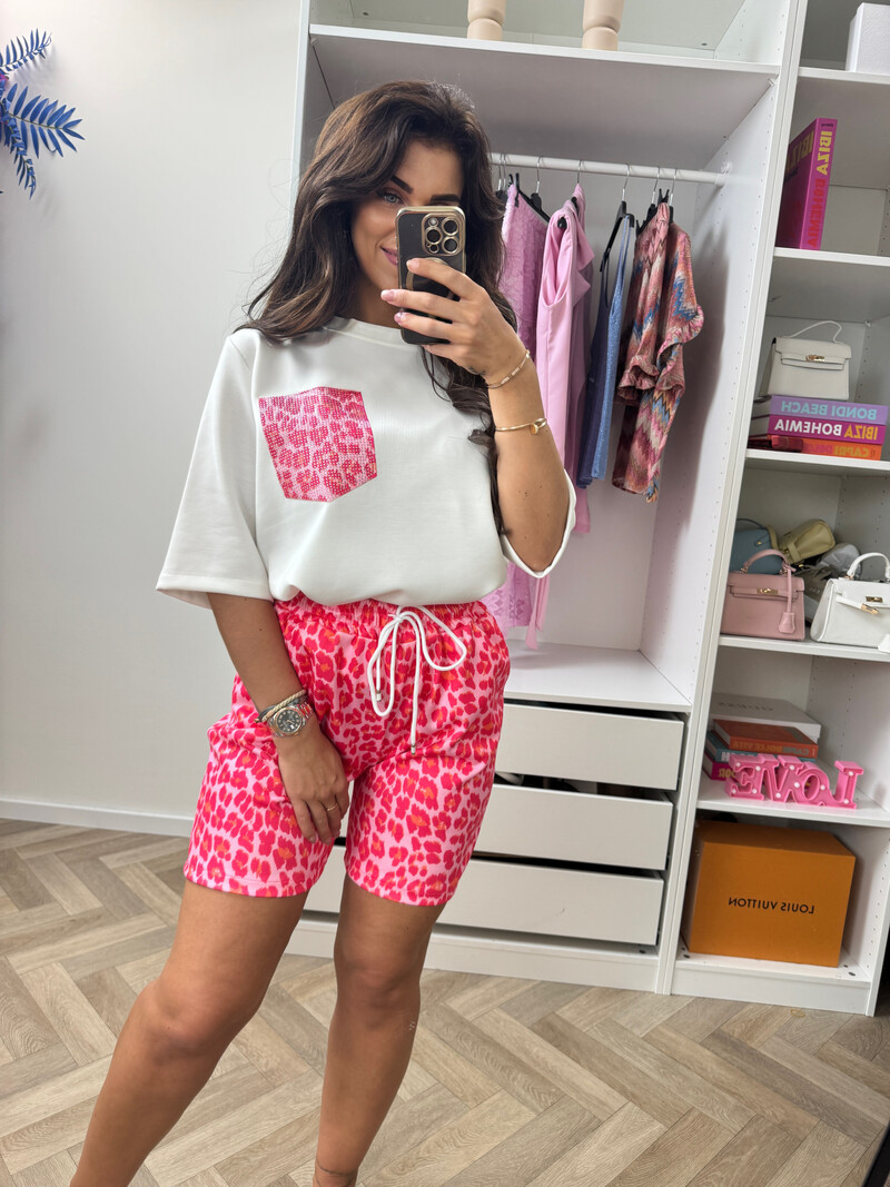Set Leopard Pink