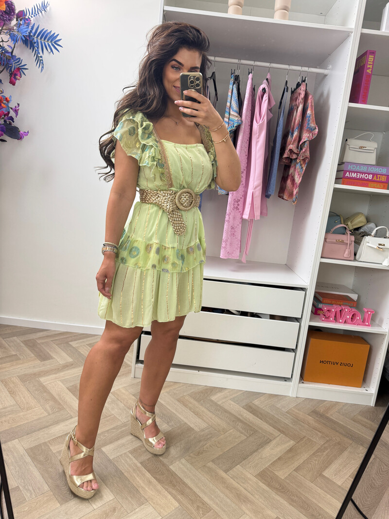 Dress Goldie Green 48203
