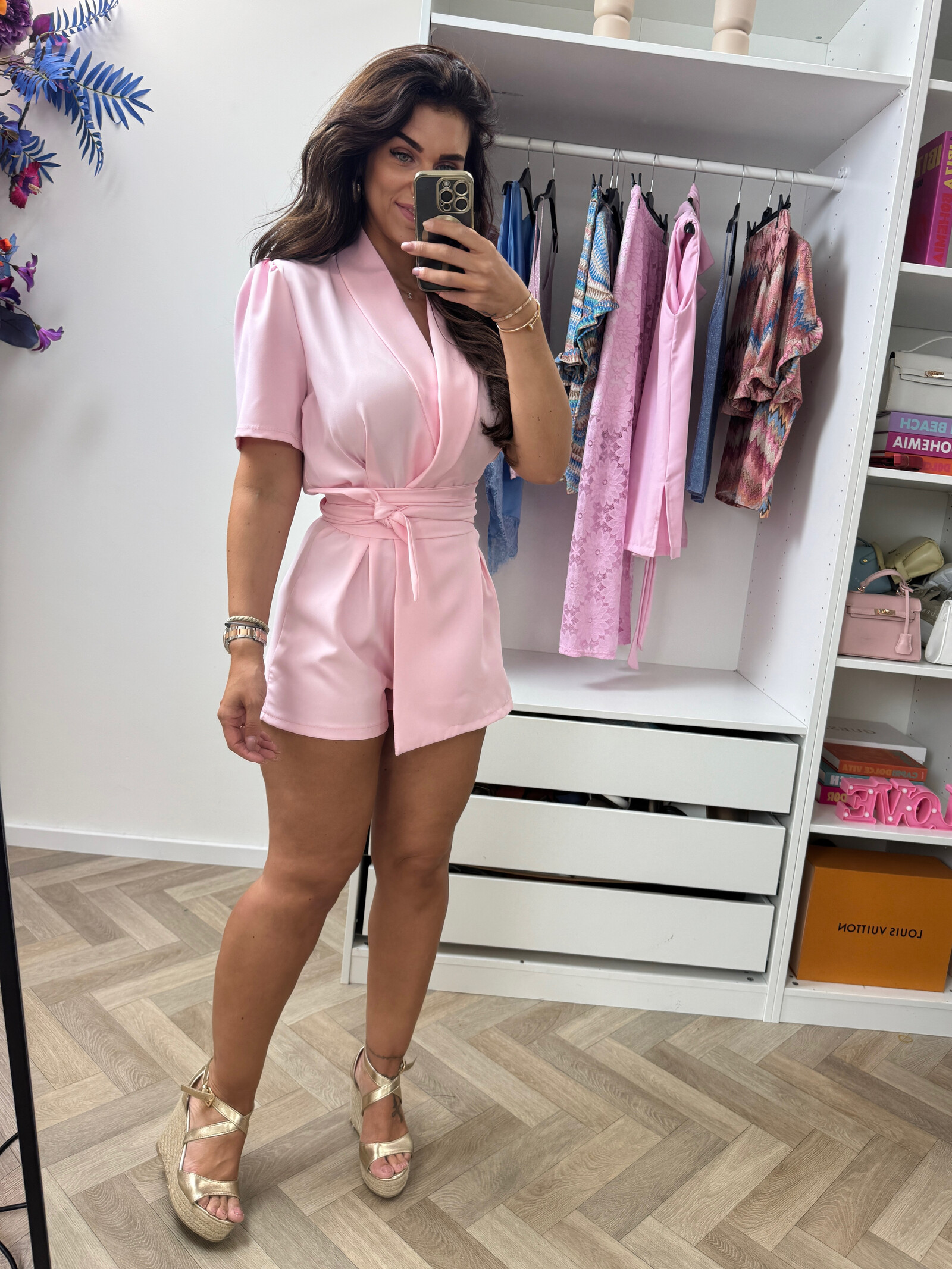 Jumpsuit Estella Pink