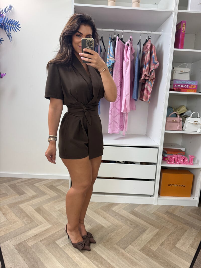 Jumpsuit Estella Choco