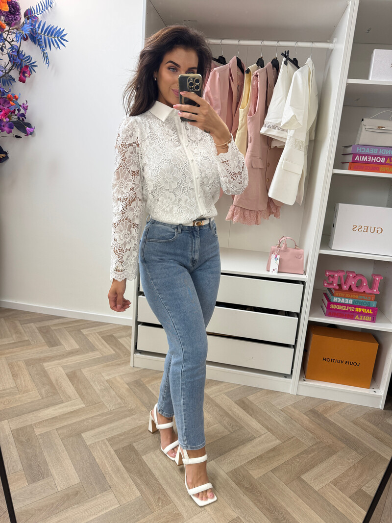 Blouse Lindsey White  FY-9343