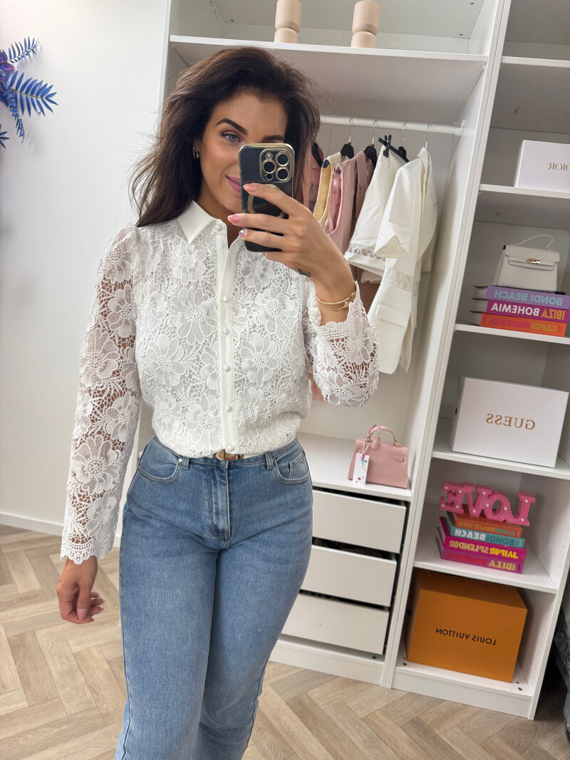 Blouse Lindsey White  FY-9343