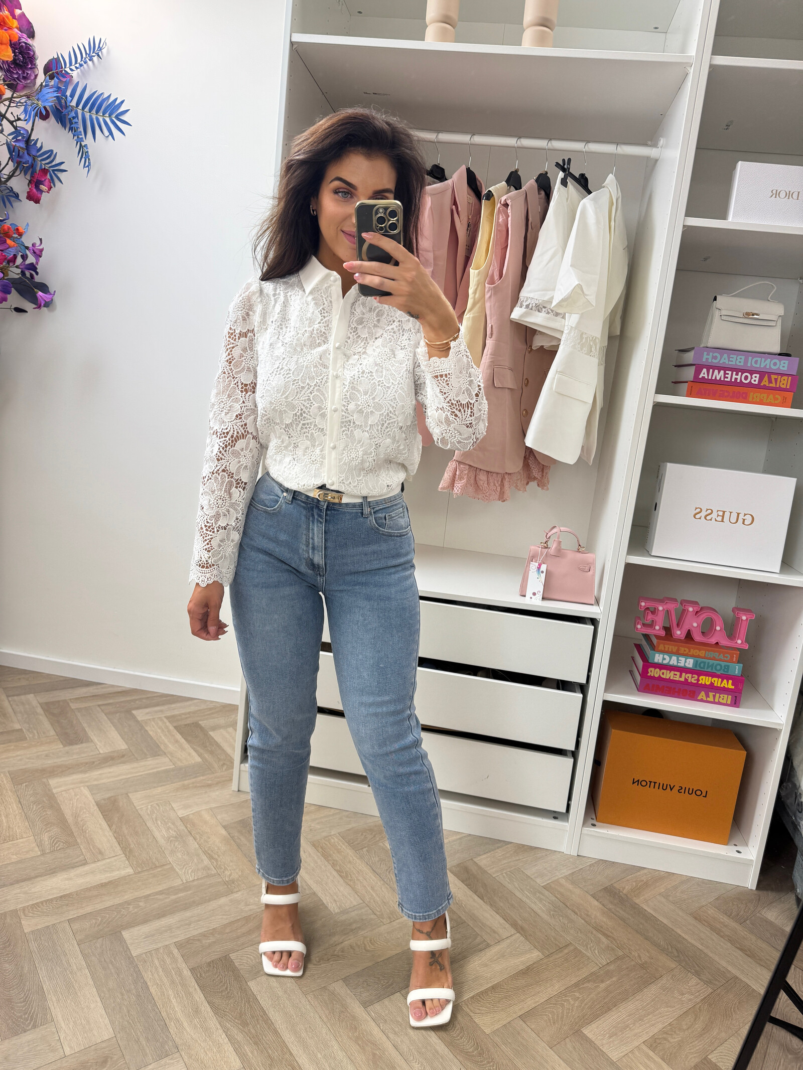 Blouse Lindsey White  FY-9343