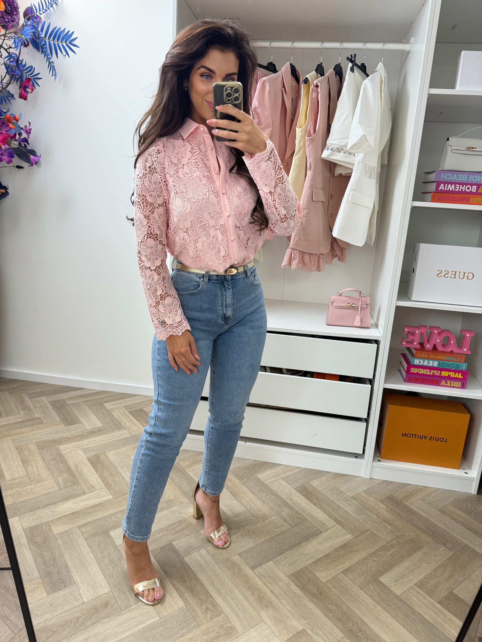 Blouse Lindsey Peach FY-9343