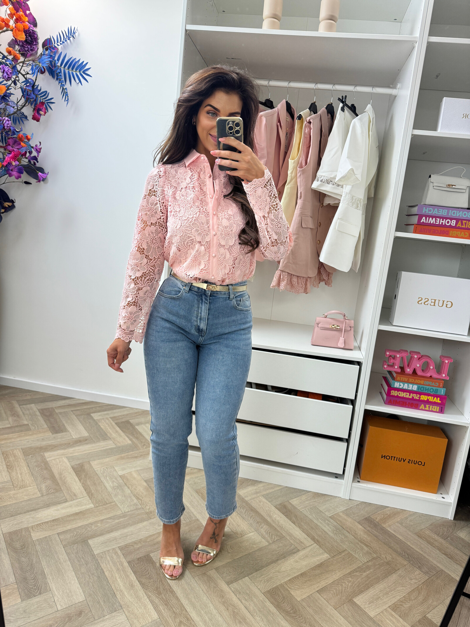 Blouse Lindsey Peach FY-9343