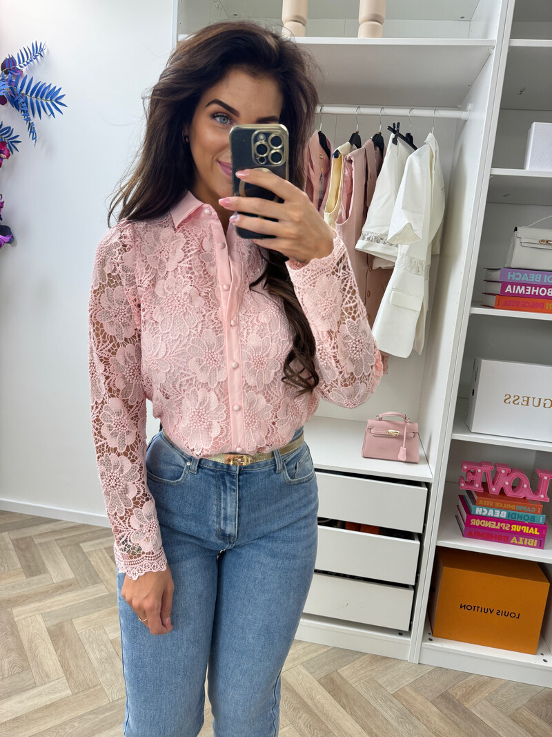 Blouse Lindsey Peach FY-9343
