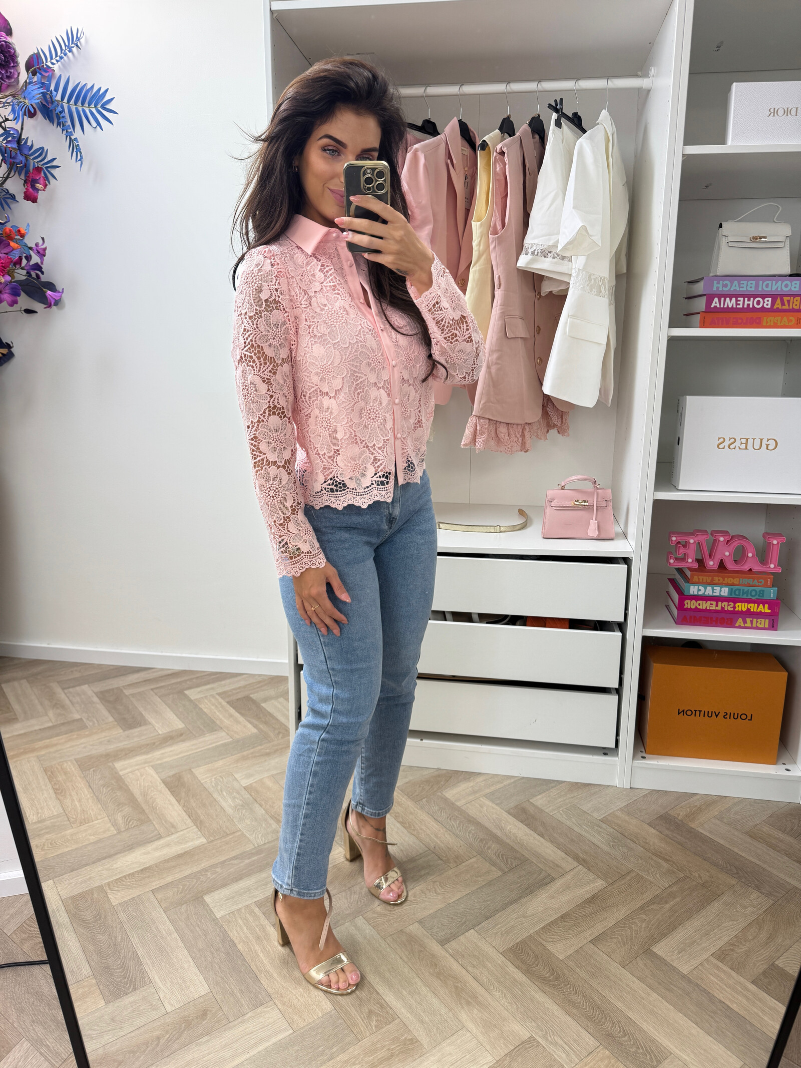 Blouse Lindsey Peach FY-9343