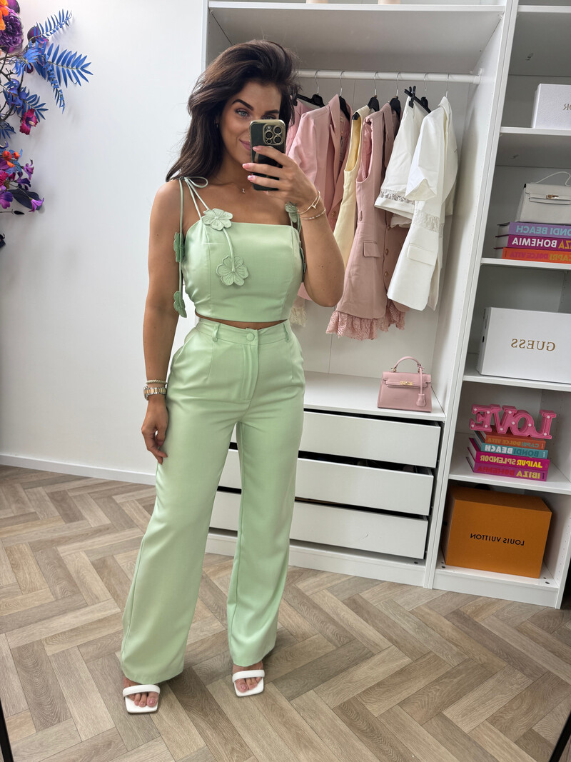 Set Flowers Chique 25010 Green