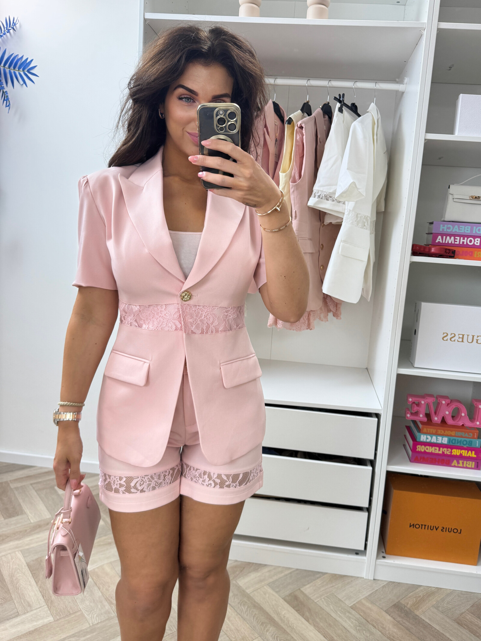 Blazer Luxury Lace 3380 Pink