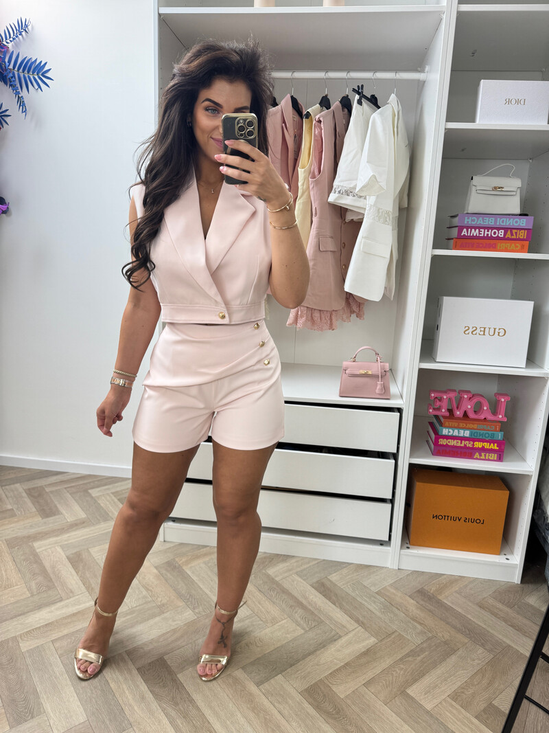 Gilet Top Macy  Pink  3387