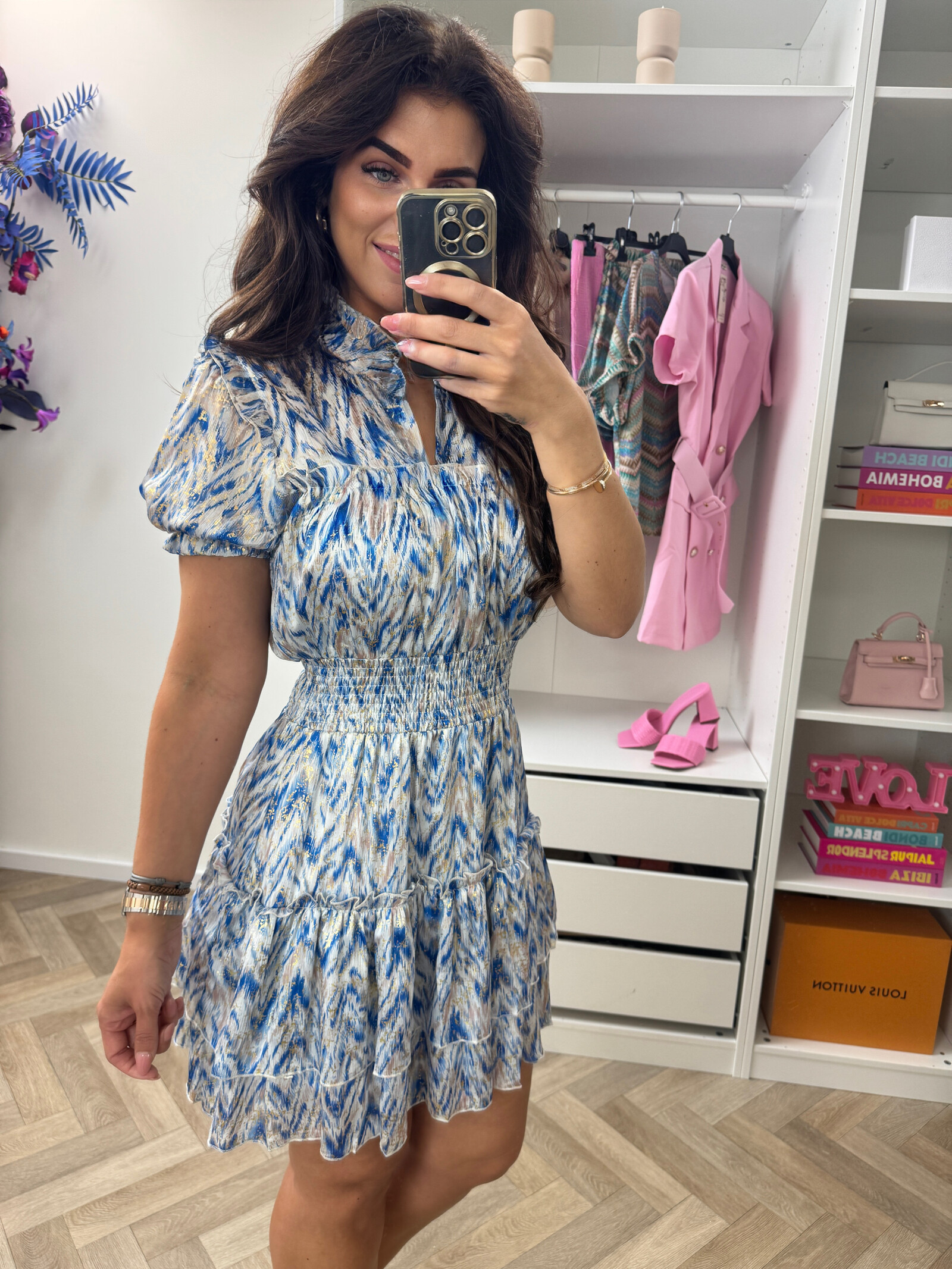 Dress Gill Blue CY4114B