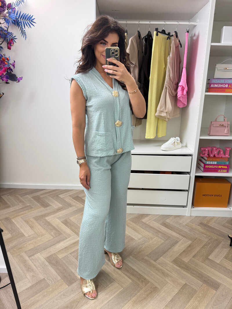 Set Button Yoni Mint 897