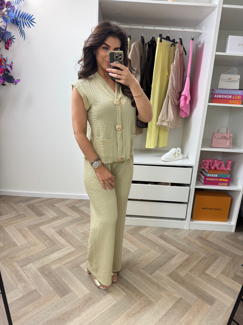 Set Button Yoni Beige 897