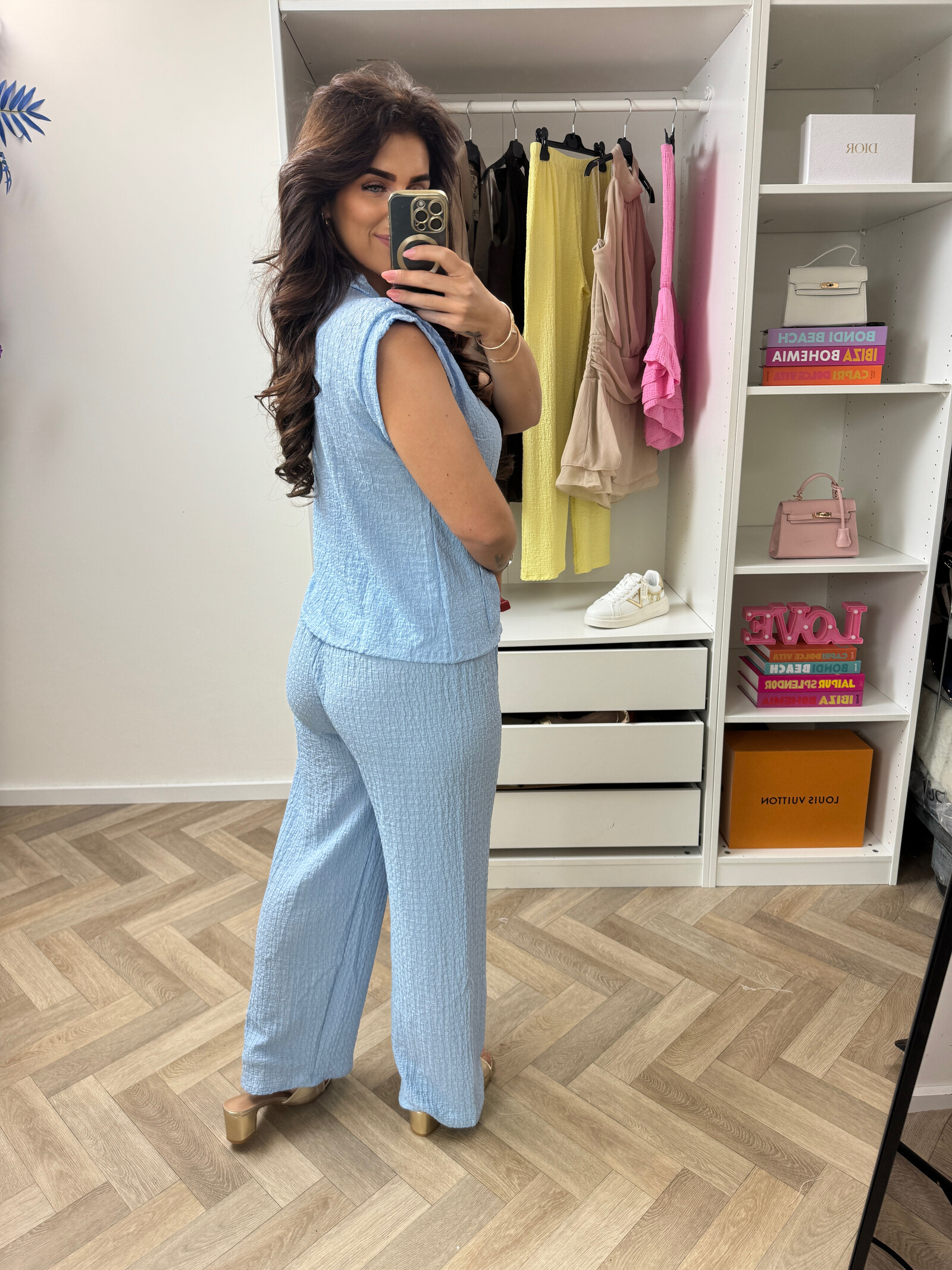 Set Button Yoni Light Blue 897
