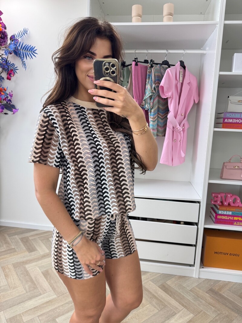Set Lilly Zigzag Choco