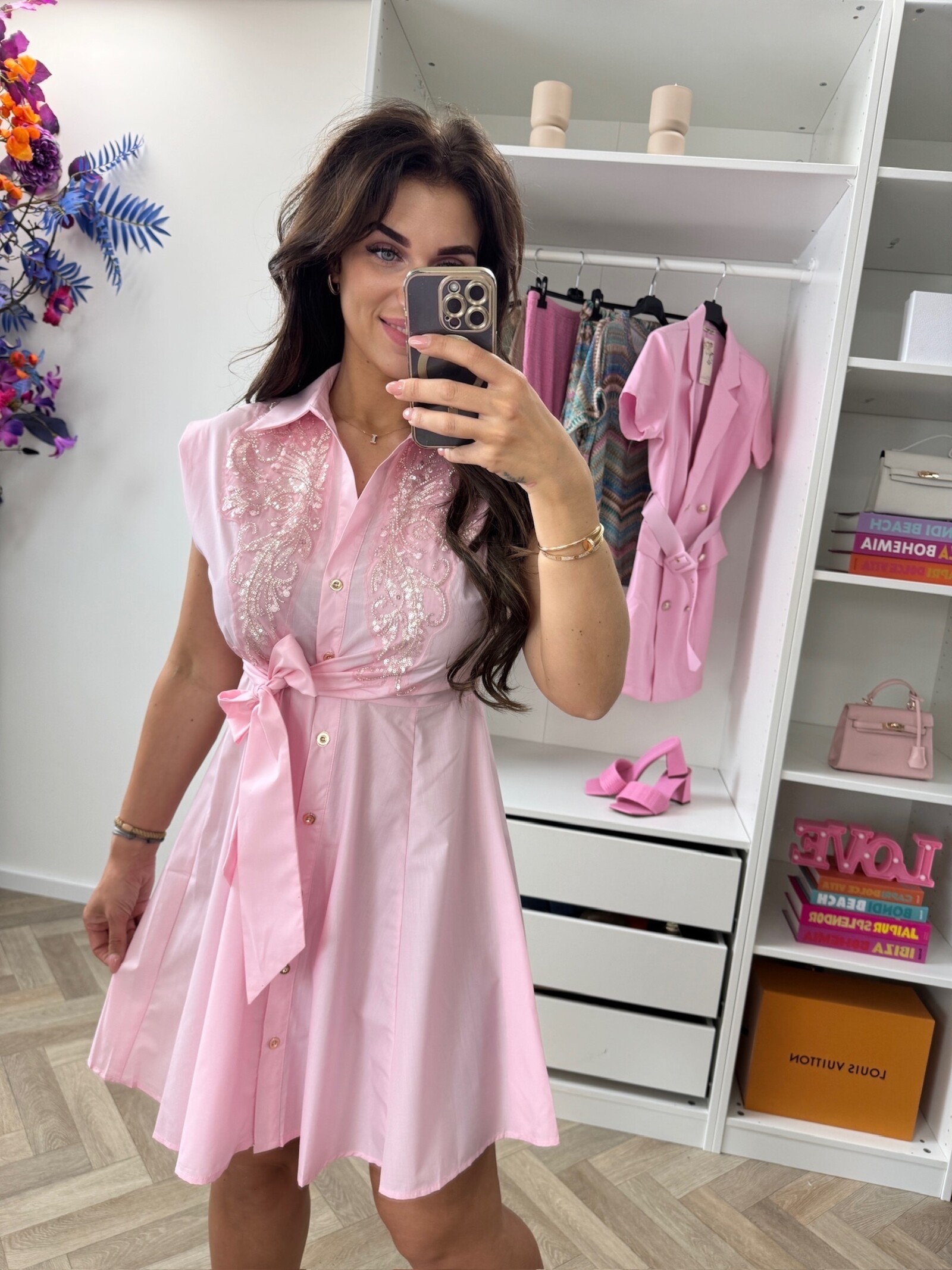 Dress Elisa Glam Pink  GR953-6
