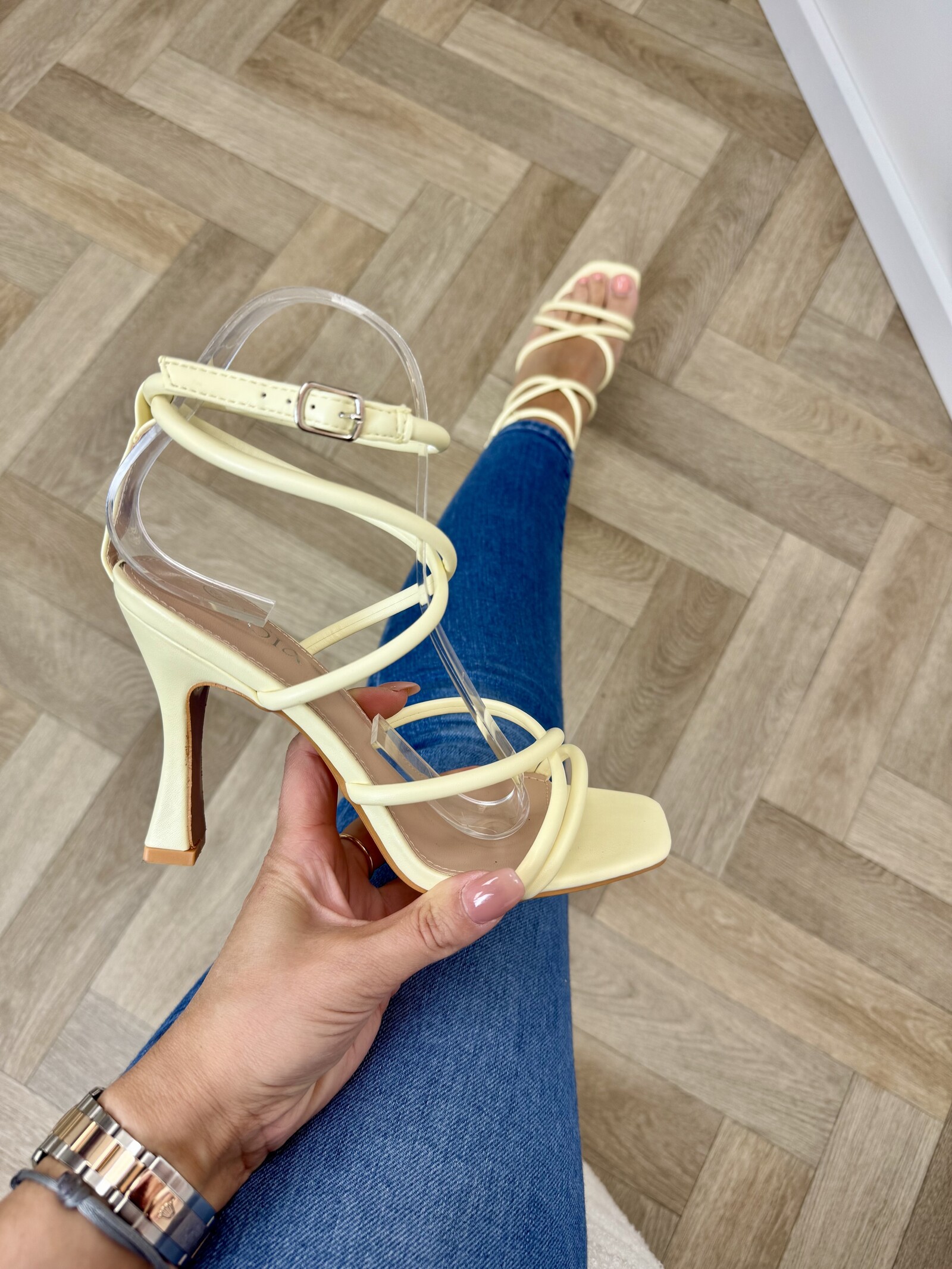 Heels Hailey H8-900 Yellow