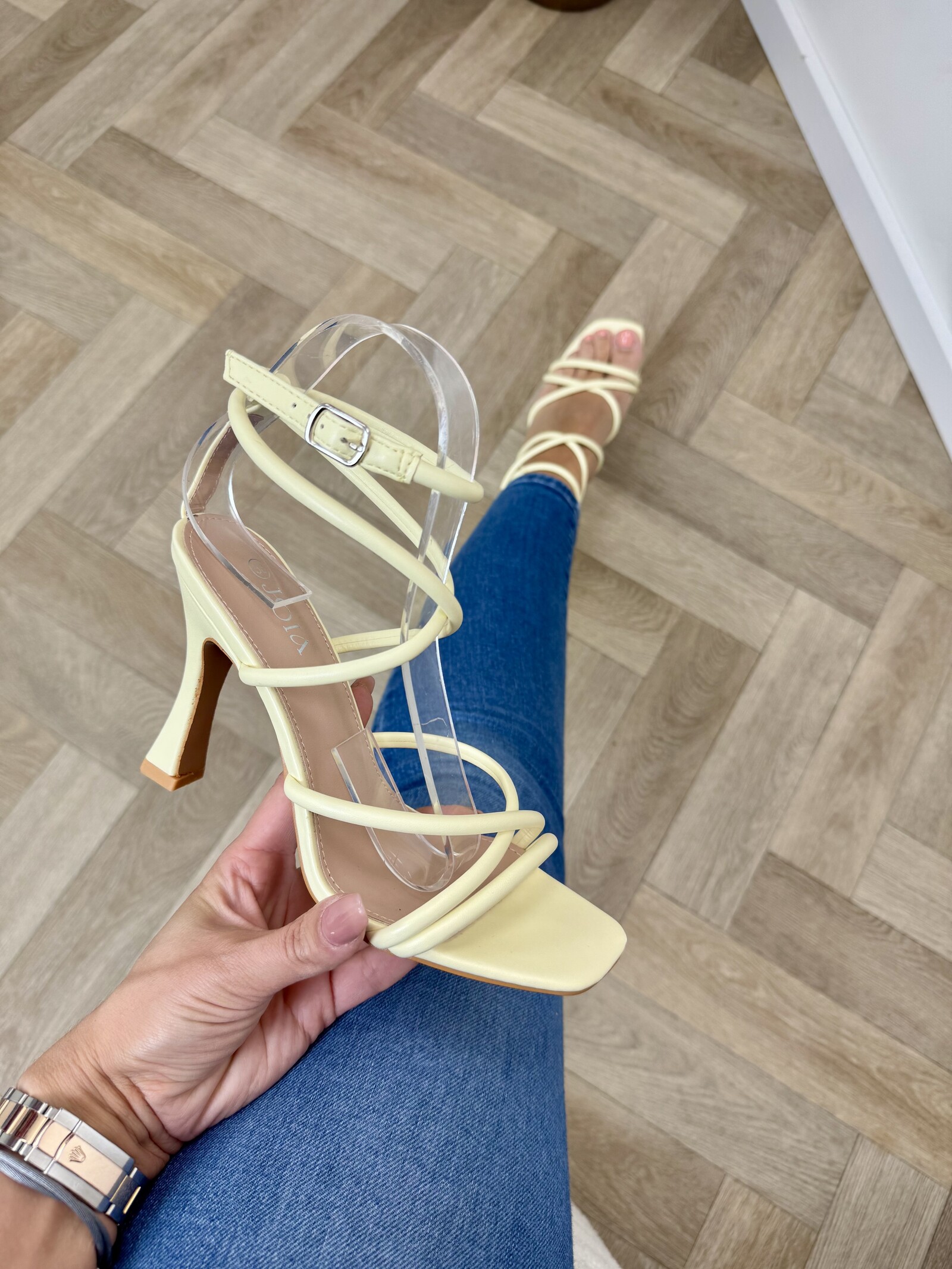 Heels Hailey H8-900 Yellow