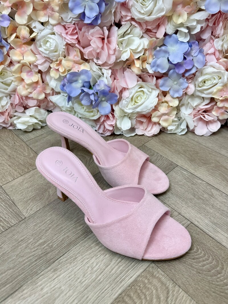 Heels Lola Suede H8-1305H Pink