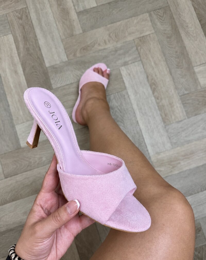 Heels Lola Suede H8-1305H Pink