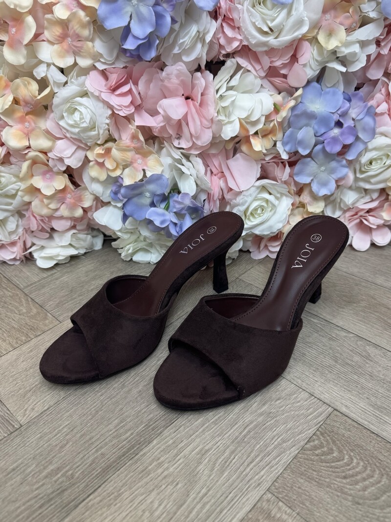 Heels Lola Suede H8-1305H Choco