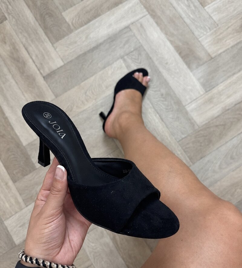 Heels Lola Suede H8-1305H Black