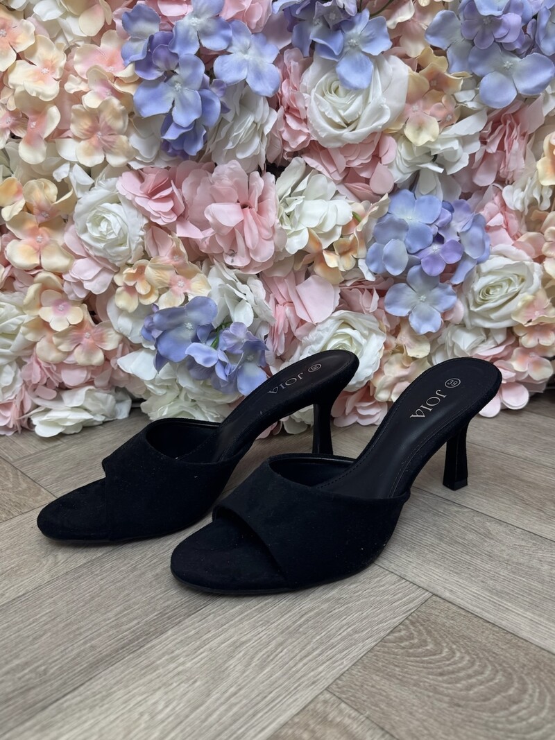 Heels Lola Suede H8-1305H Black