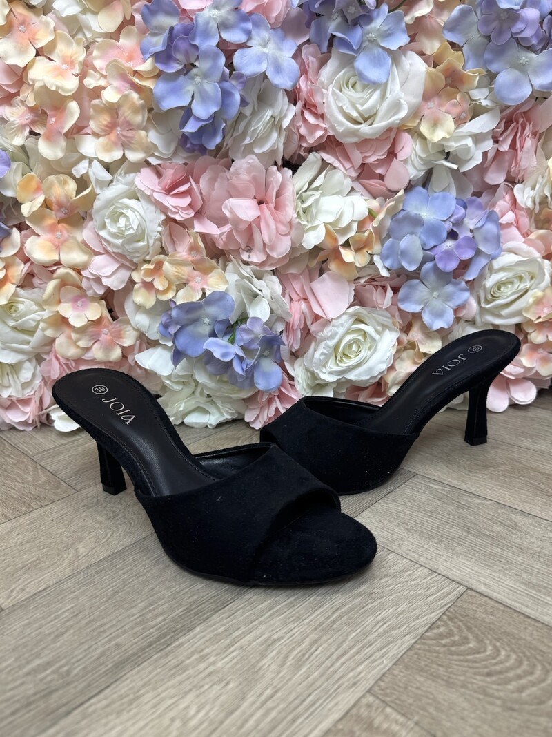 Heels Lola Suede H8-1305H Black