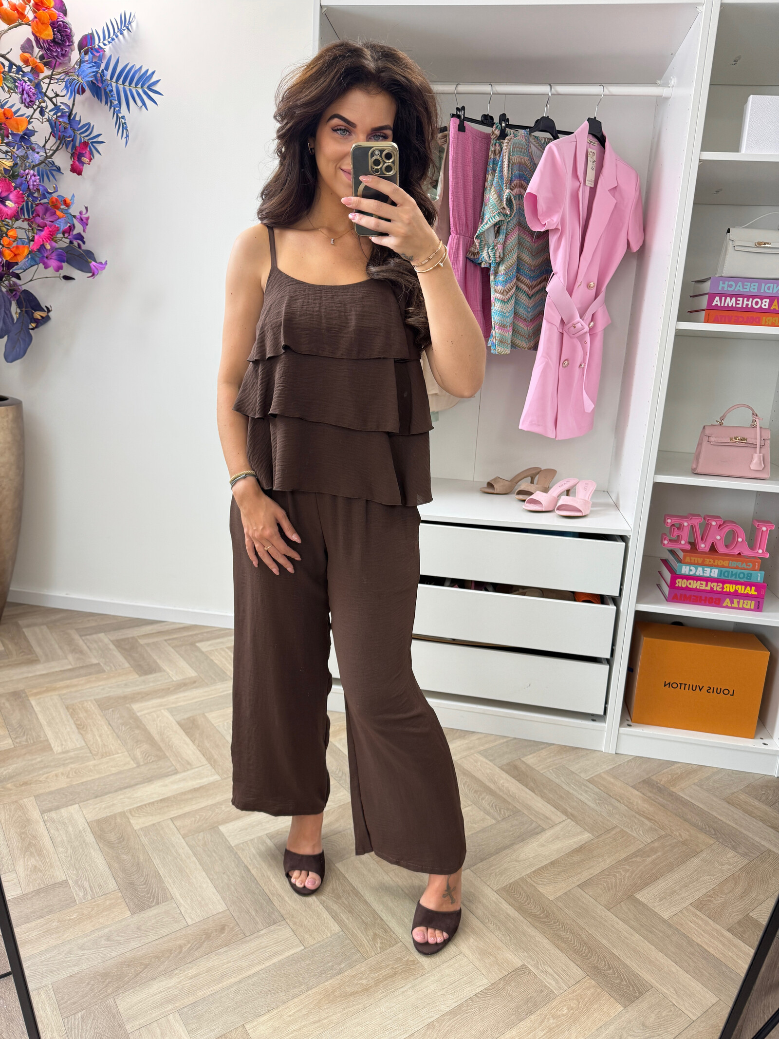 Set Ruffle Stella Choco