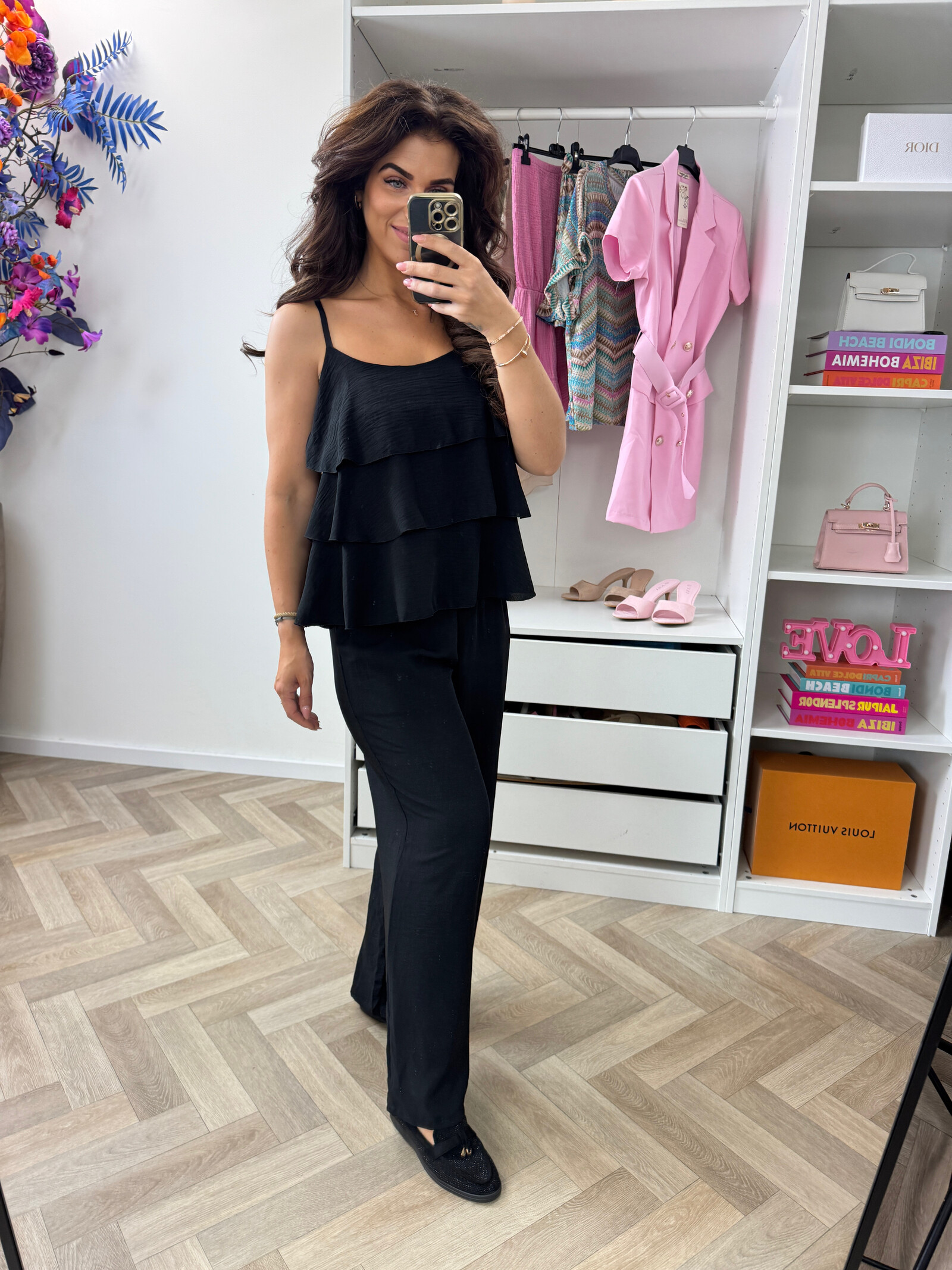 Set Ruffle Stella Black